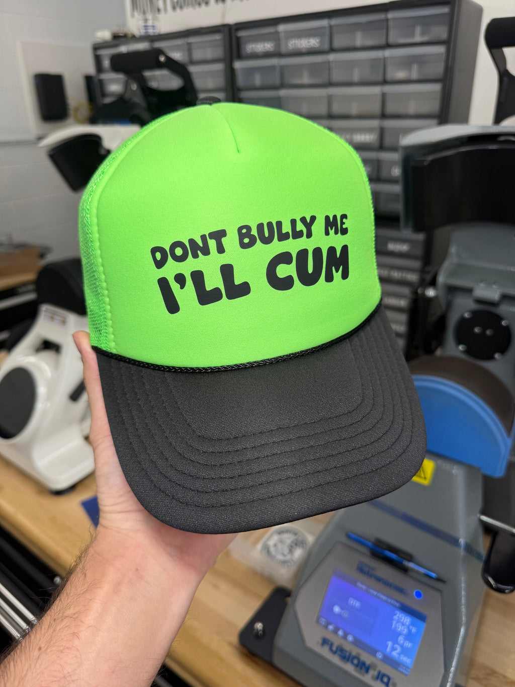 Don’t Bully Me I'll Cum Trucker Hat