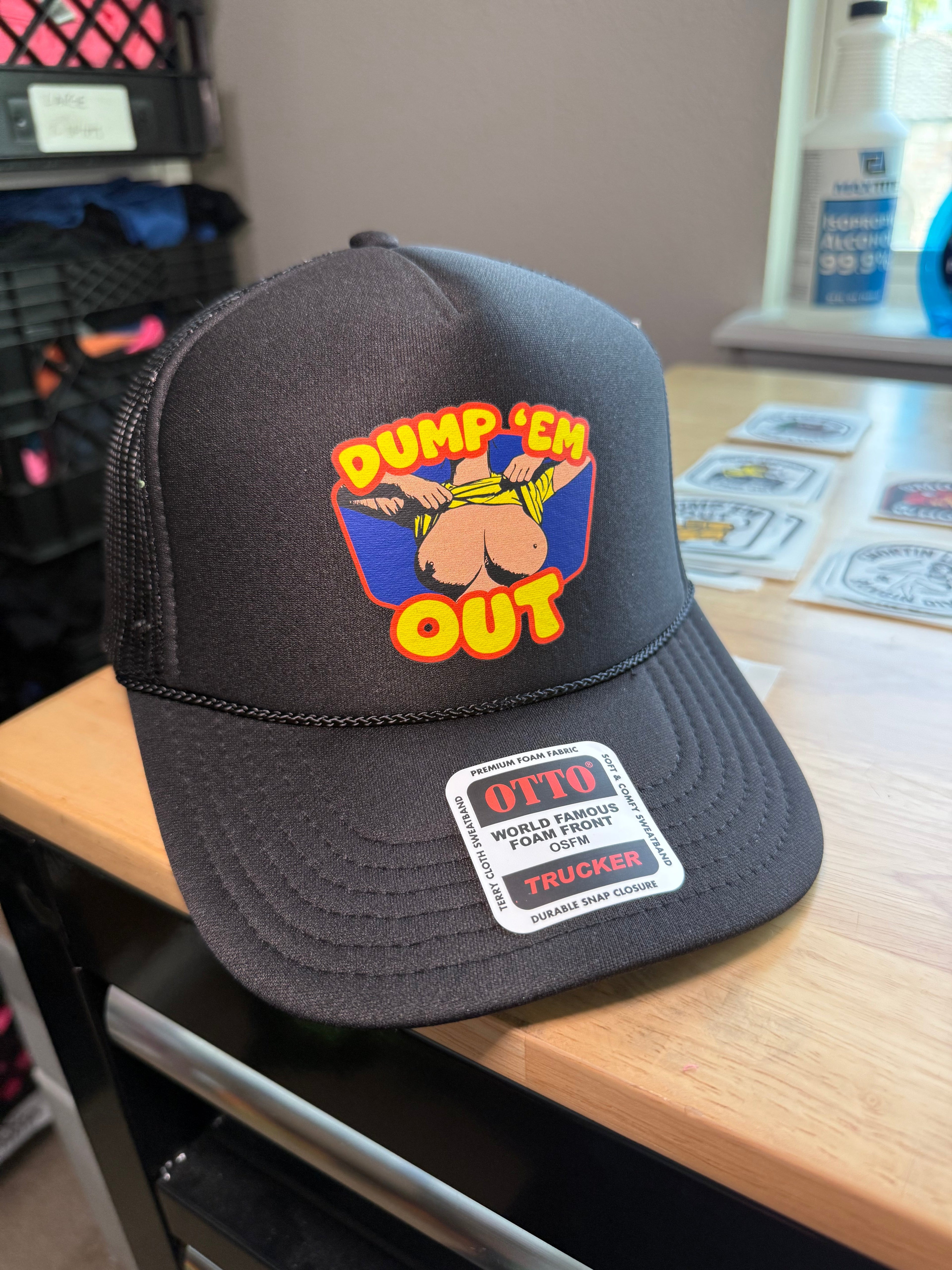 Dump Em Out Trucker Hat