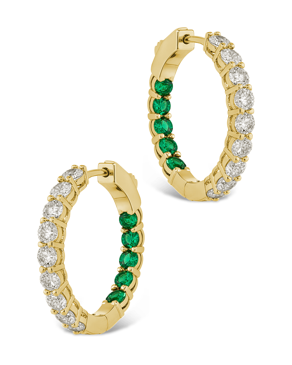 Karsyn Emerald Classic Hoops