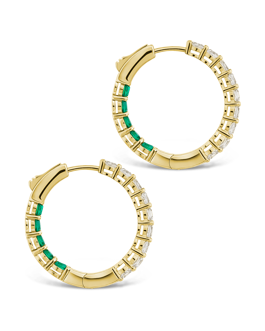 Karsyn Emerald Classic Hoops