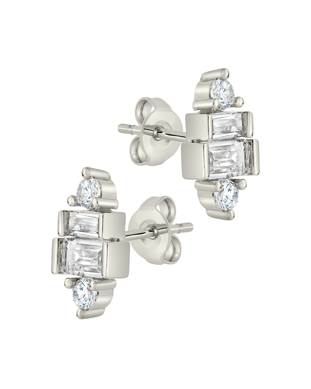 Teared CZ Liora Studs