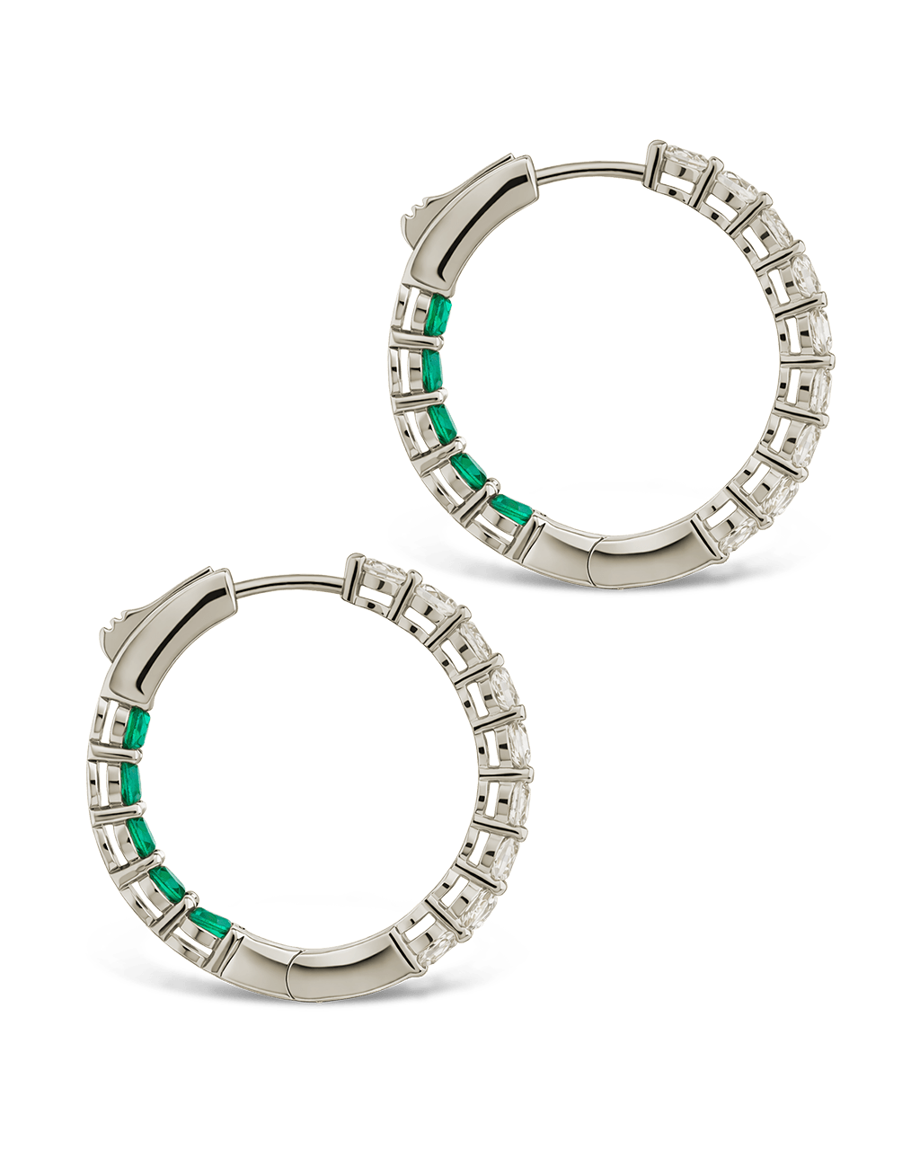 Karsyn Emerald Classic Hoops
