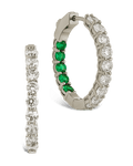 Karsyn Emerald Classic Hoops