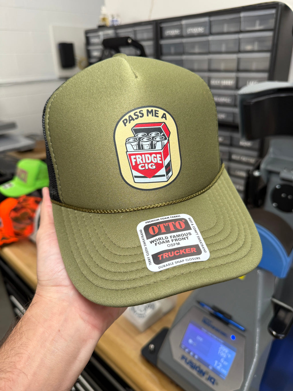 Fridge Cig Trucker Hat