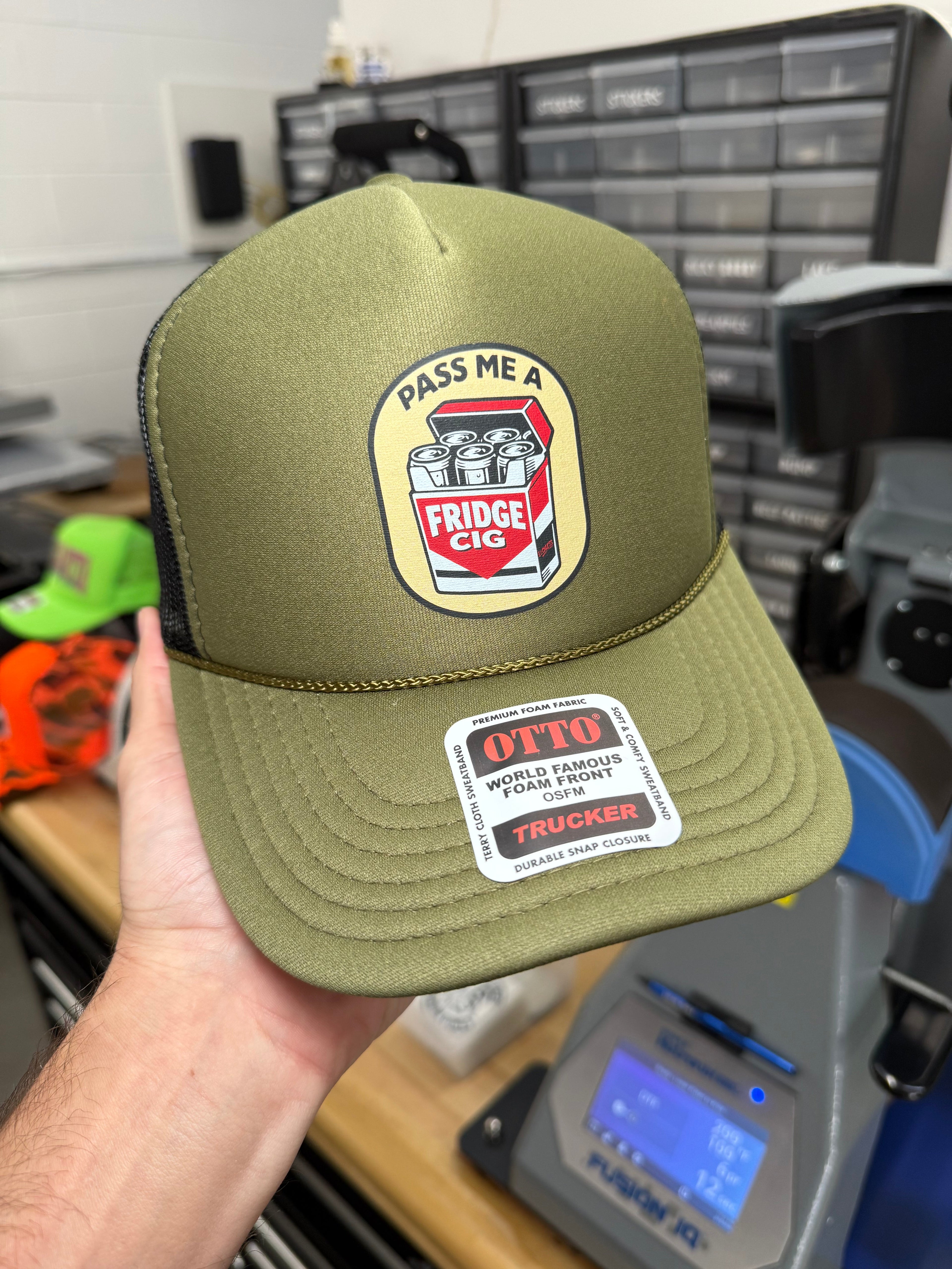Fridge Cig Trucker Hat