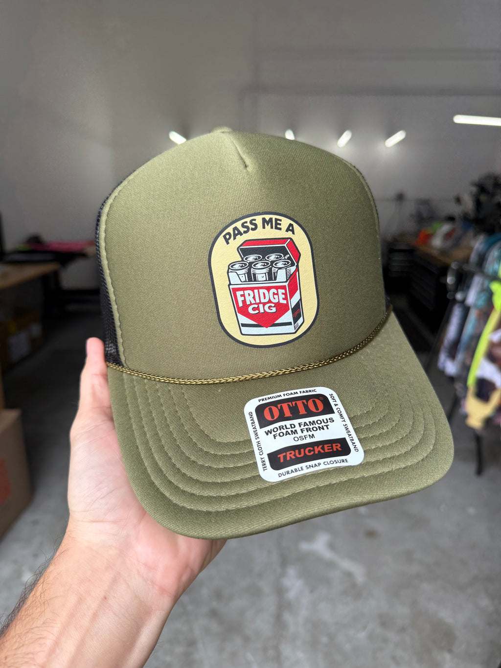 Fridge Cig Trucker Hat