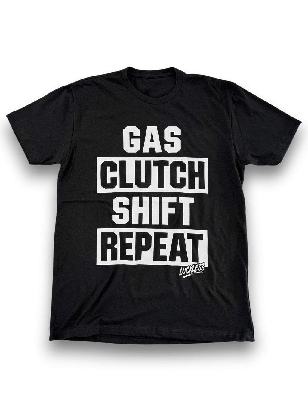 Gas Clutch Shift Repeat Tee