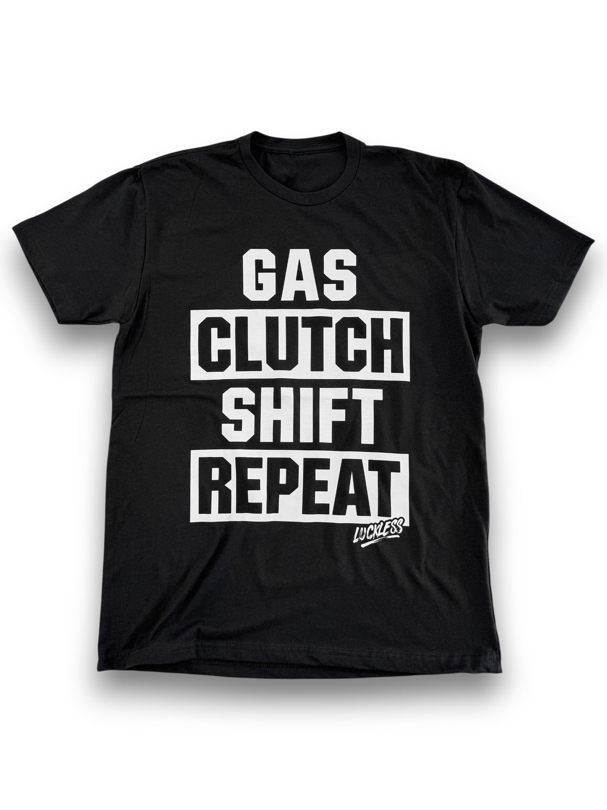 Gas Clutch Shift Repeat Tee