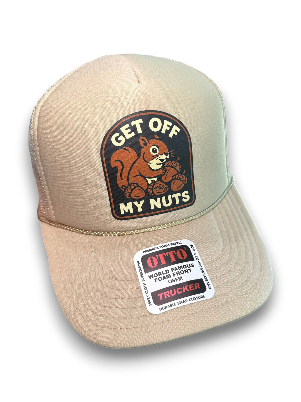 Get Off My Nuts Trucker Hat