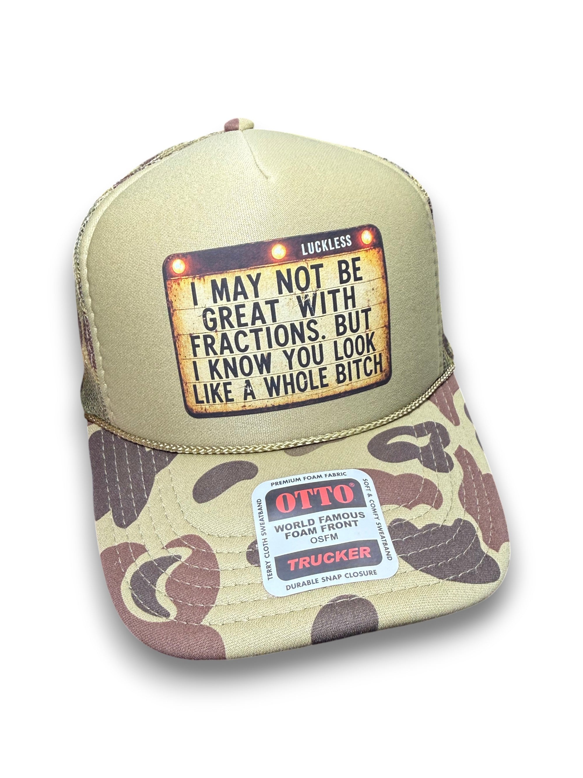 Great with Fractions Trucker Hat