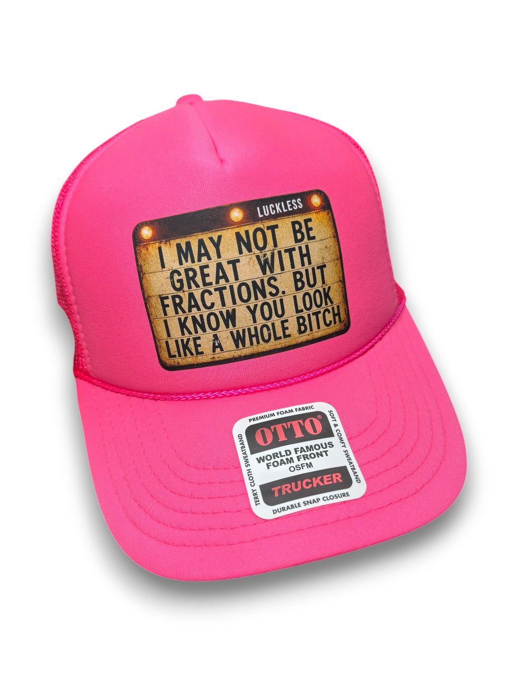 Great with Fractions Trucker Hat