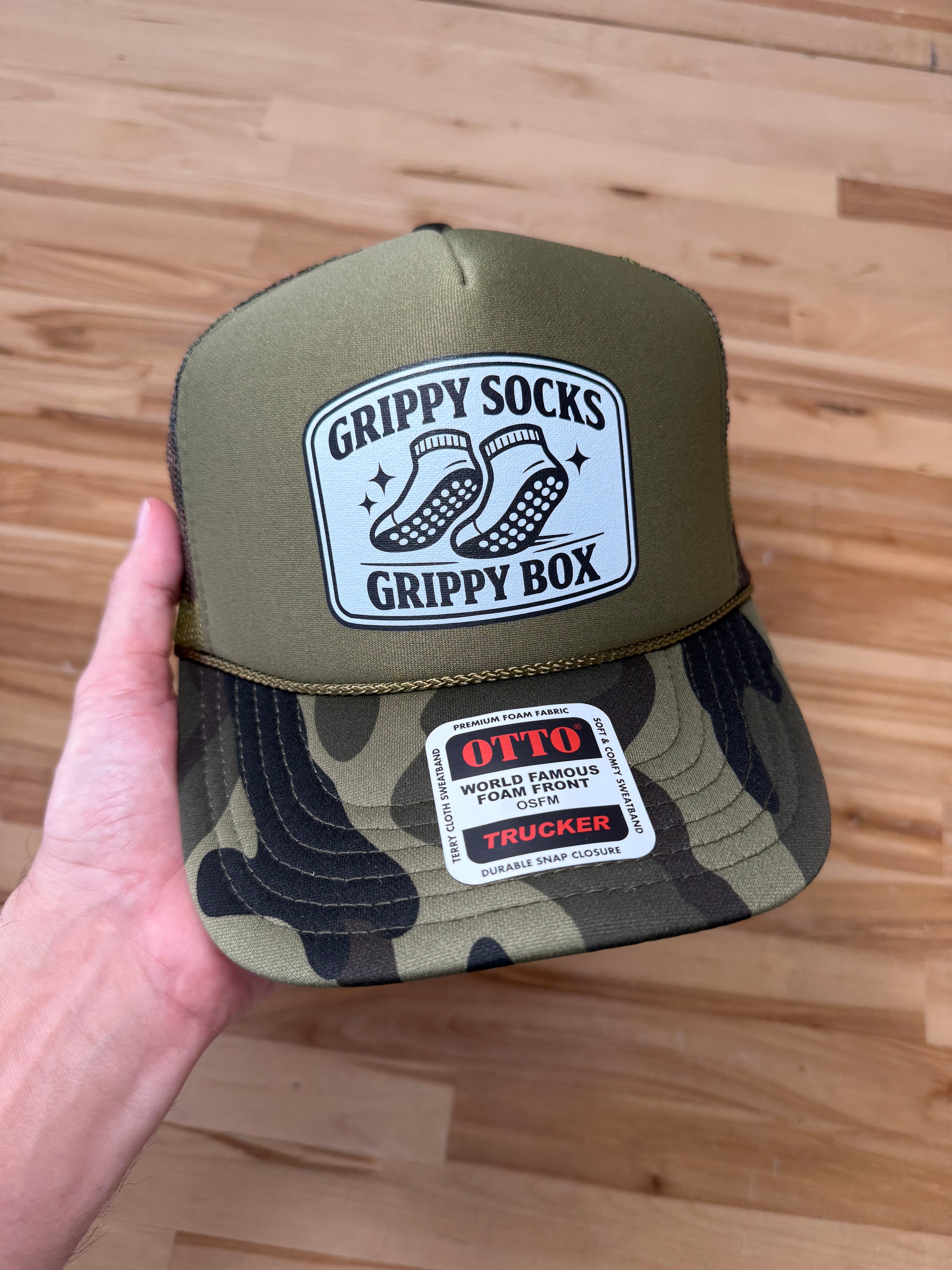 Grippy Socks Grippy Box Trucker Hat