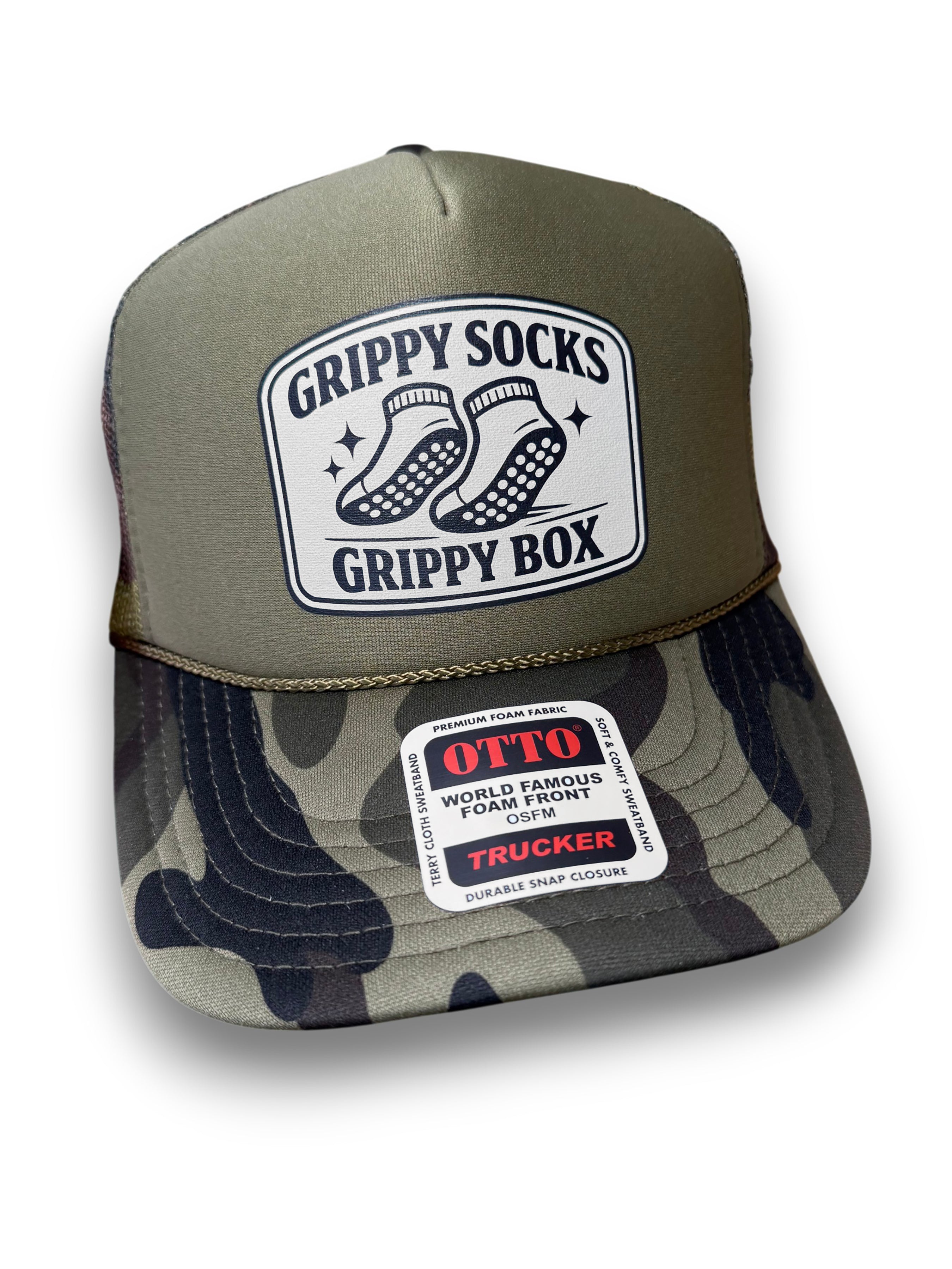 Grippy Socks Grippy Box Trucker Hat