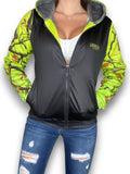 Hi-Vis Camo HEAVY ZIP FLEECE HOODIE