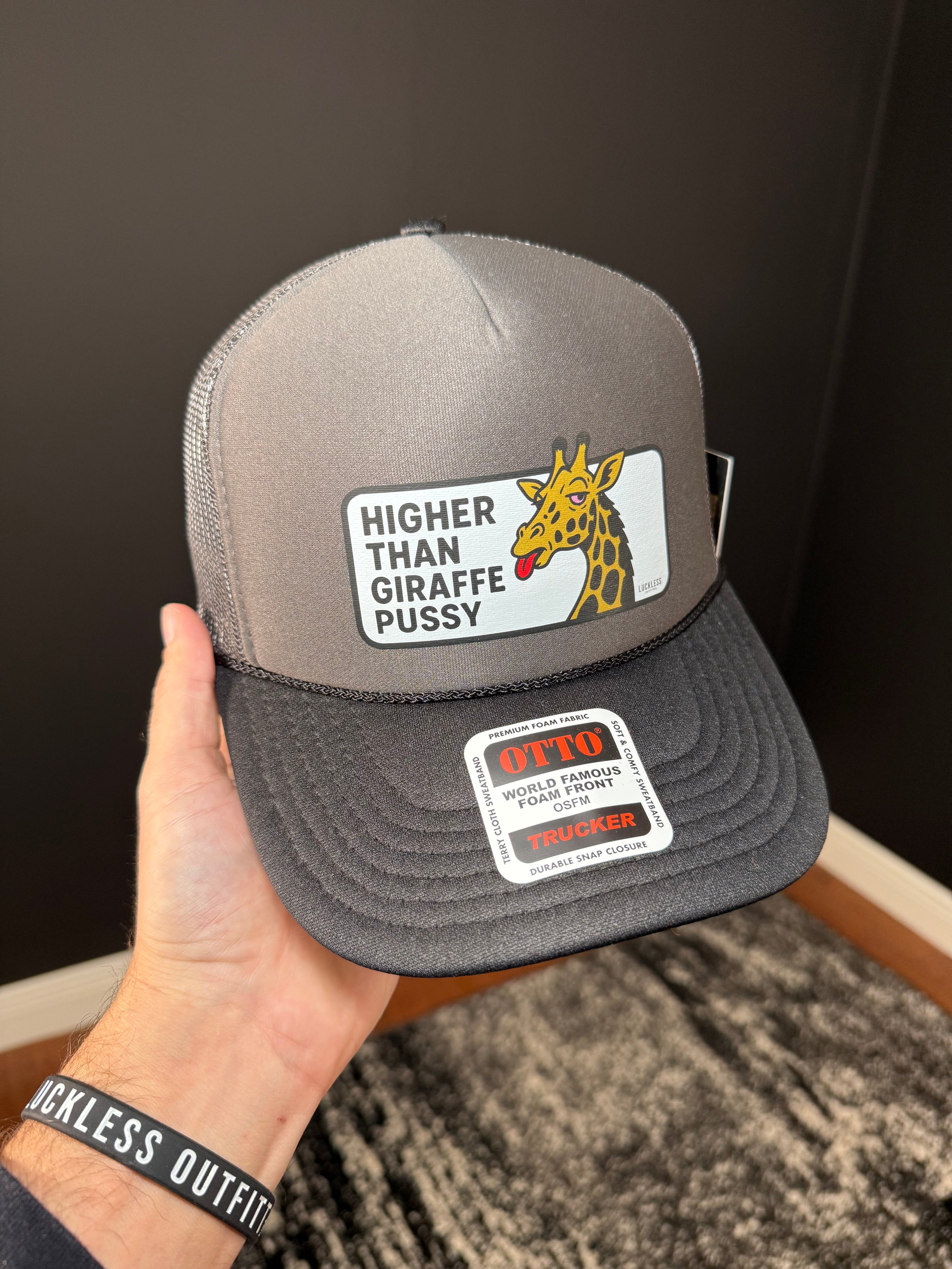 Higher Than Giraffe Pussy Trucker Hat