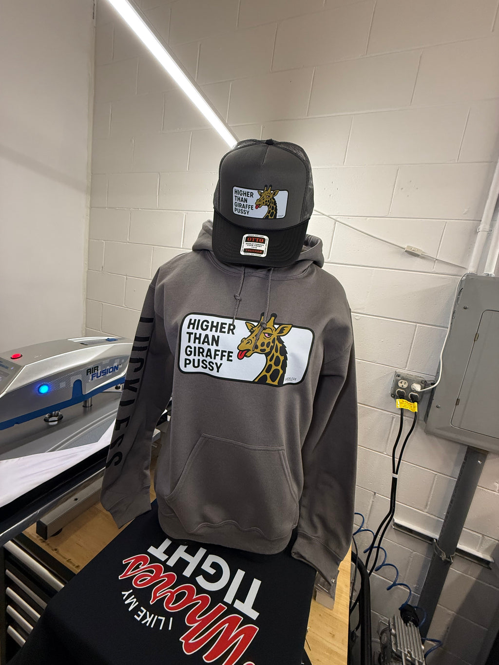 Higher Than Giraffe Pussy Hoodie