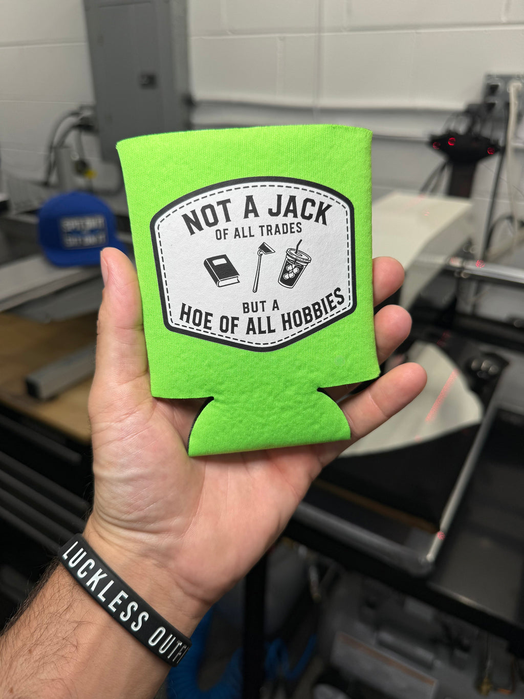 Hoe of All Hobbies | Koozie