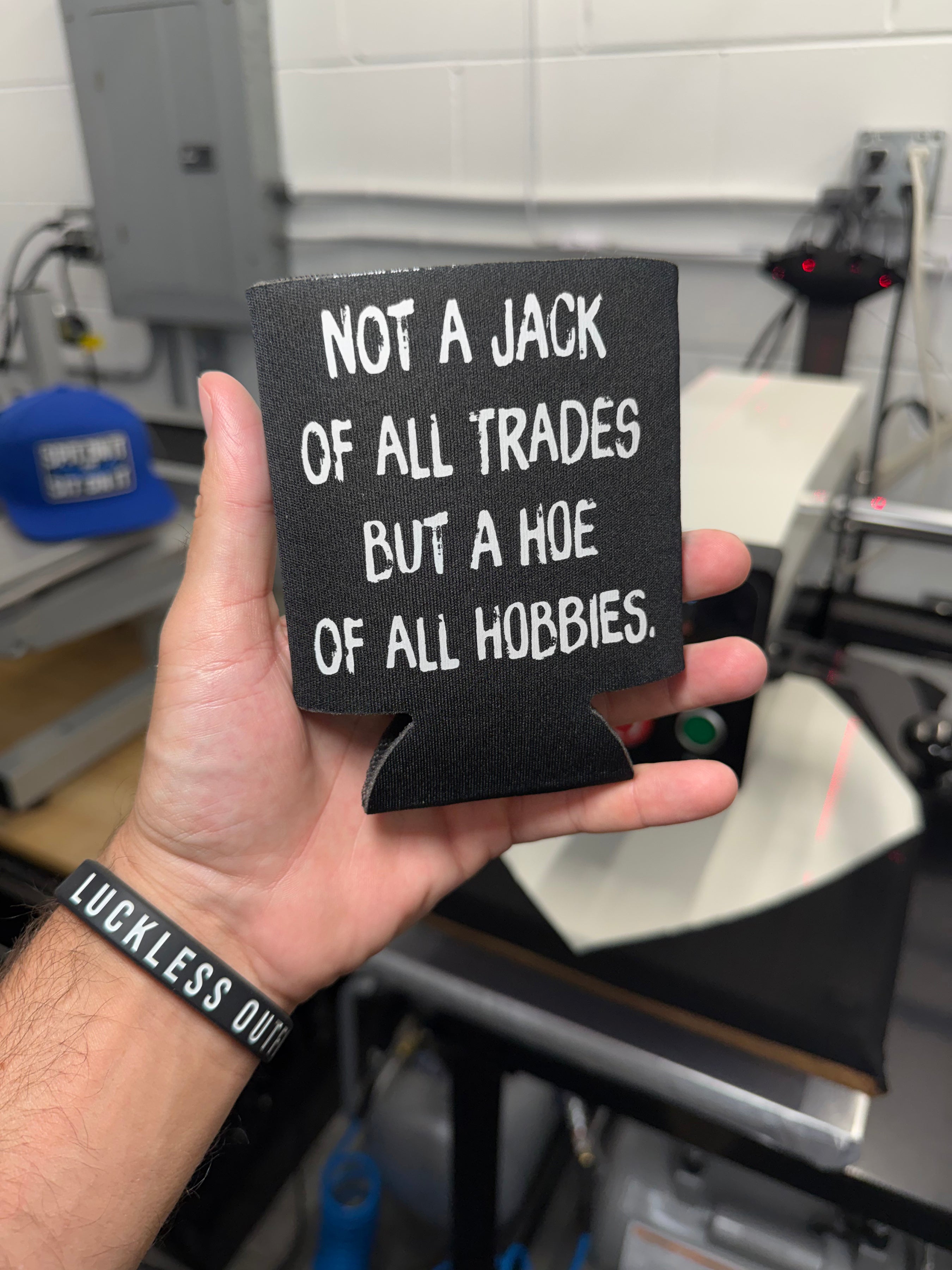 Hoe of All Hobbies | Koozie