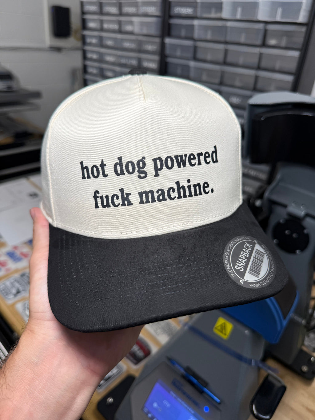Hot Dog Powered Fuck Machine | Snapback