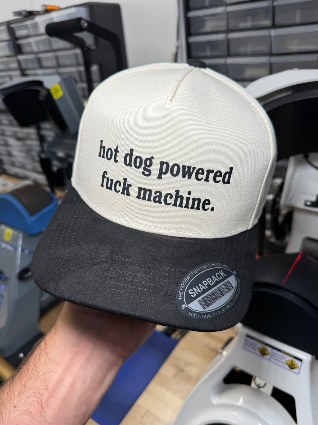Hot Dog Powered Fuck Machine | Snapback