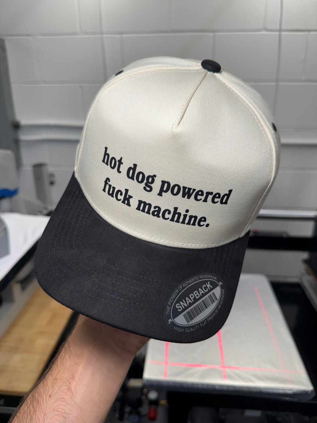 Hot Dog Powered Fuck Machine | Snapback