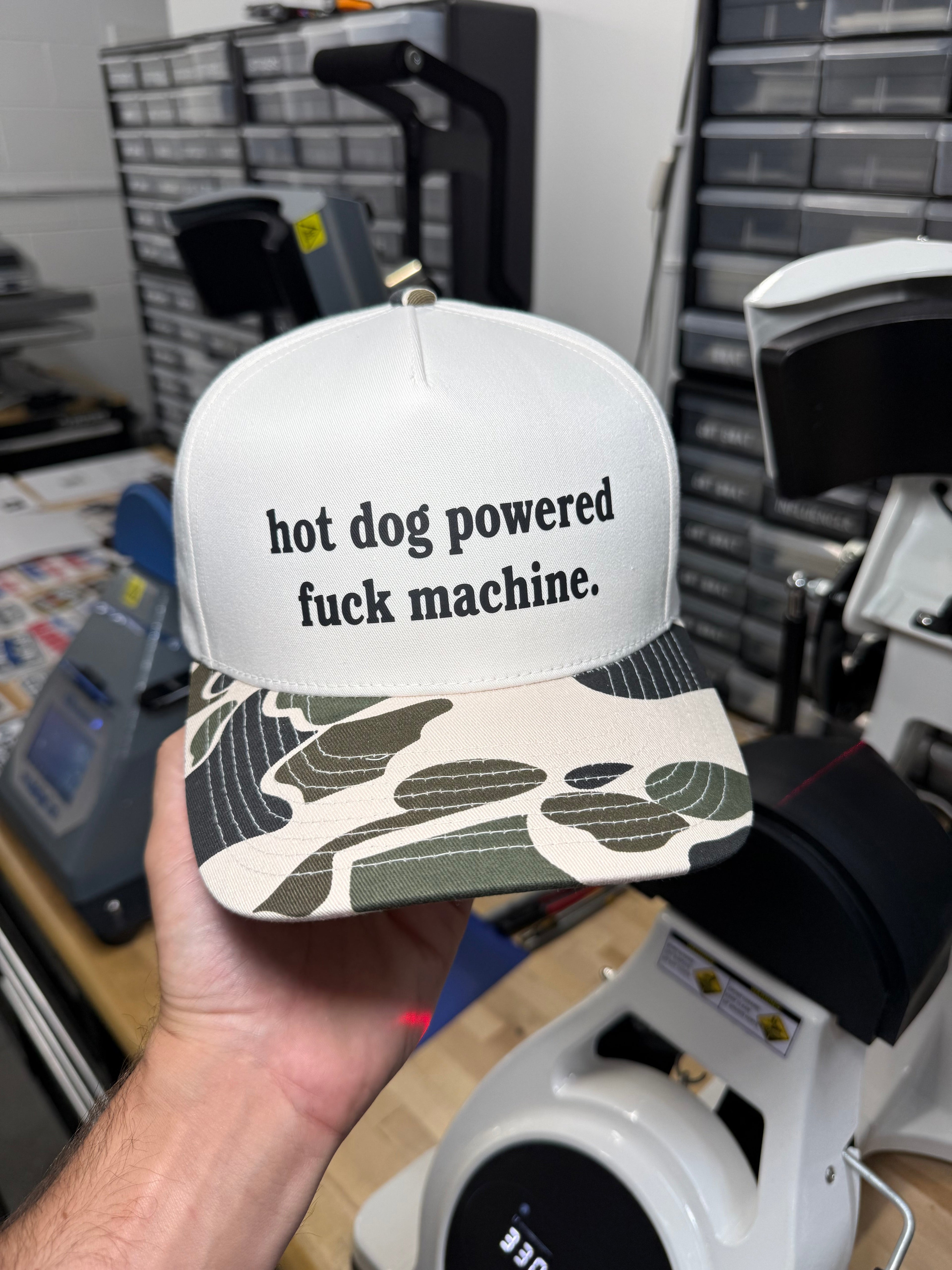 Hot Dog Powered Fuck Machine | Snapback