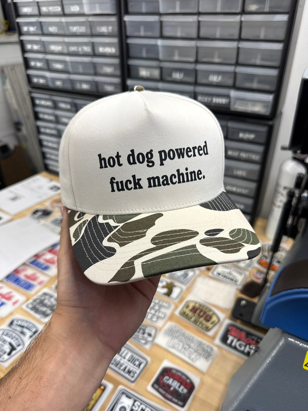 Hot Dog Powered Fuck Machine | Snapback