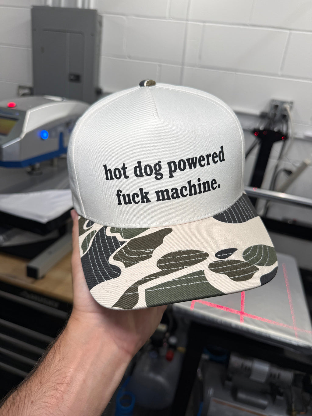 Hot Dog Powered Fuck Machine | Snapback