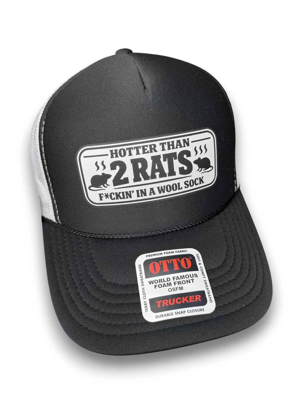 Hotter Than 2 Rats F*uckin' In A Wool Sock Trucker Hat