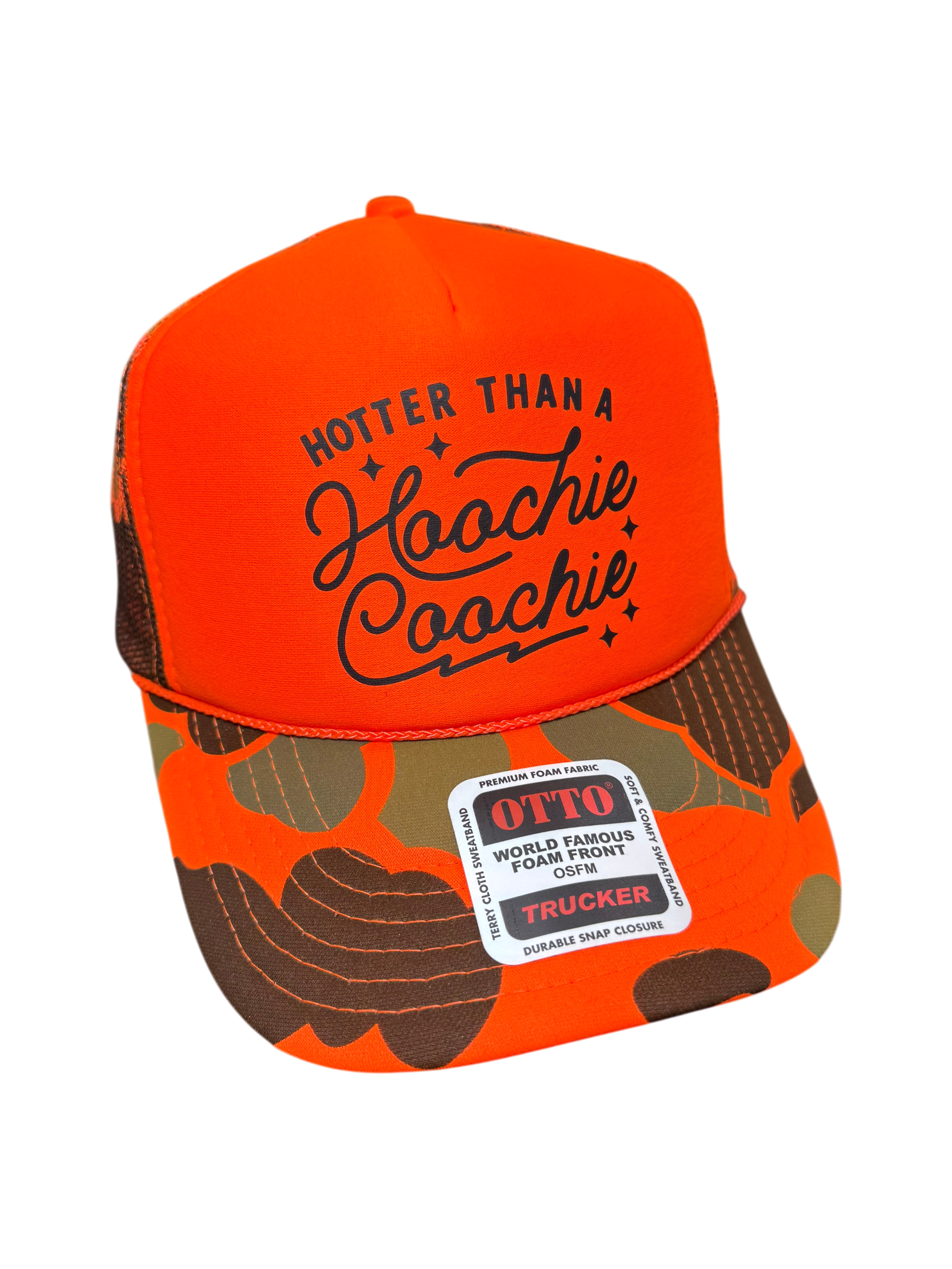 Hotter Than A Hoochie Coochie Trucker Hat