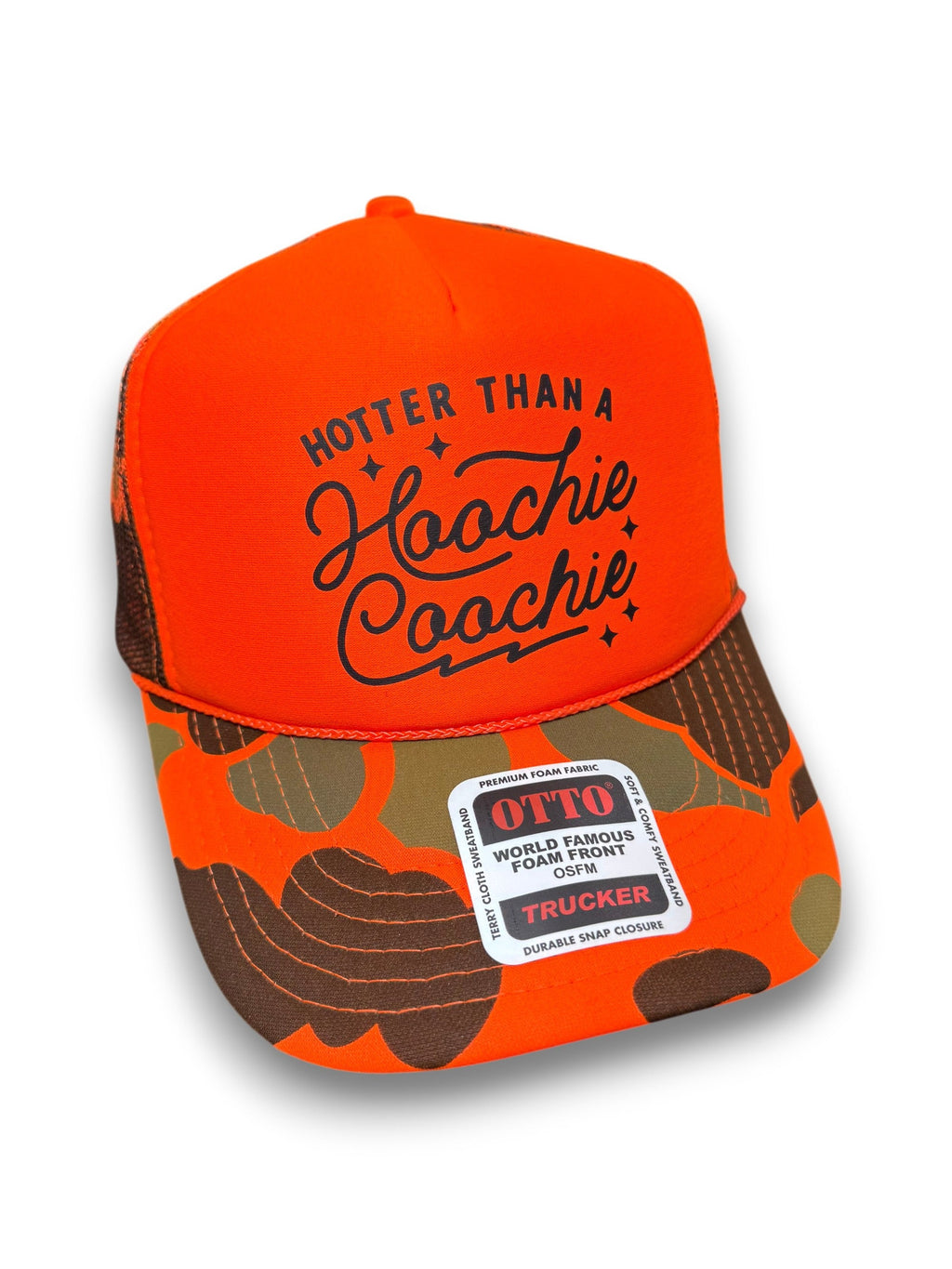 Hotter Than A Hoochie Coochie Trucker Hat