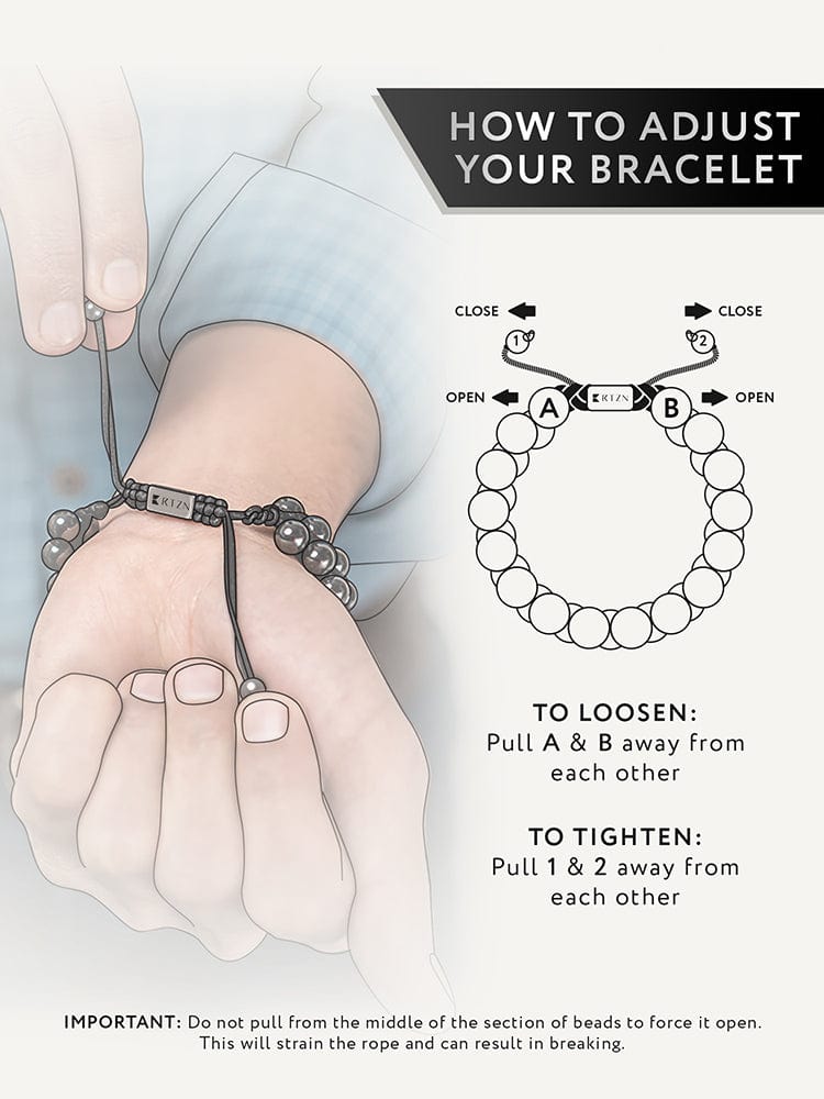 Triple Protection Beaded Bracelet - Morocco