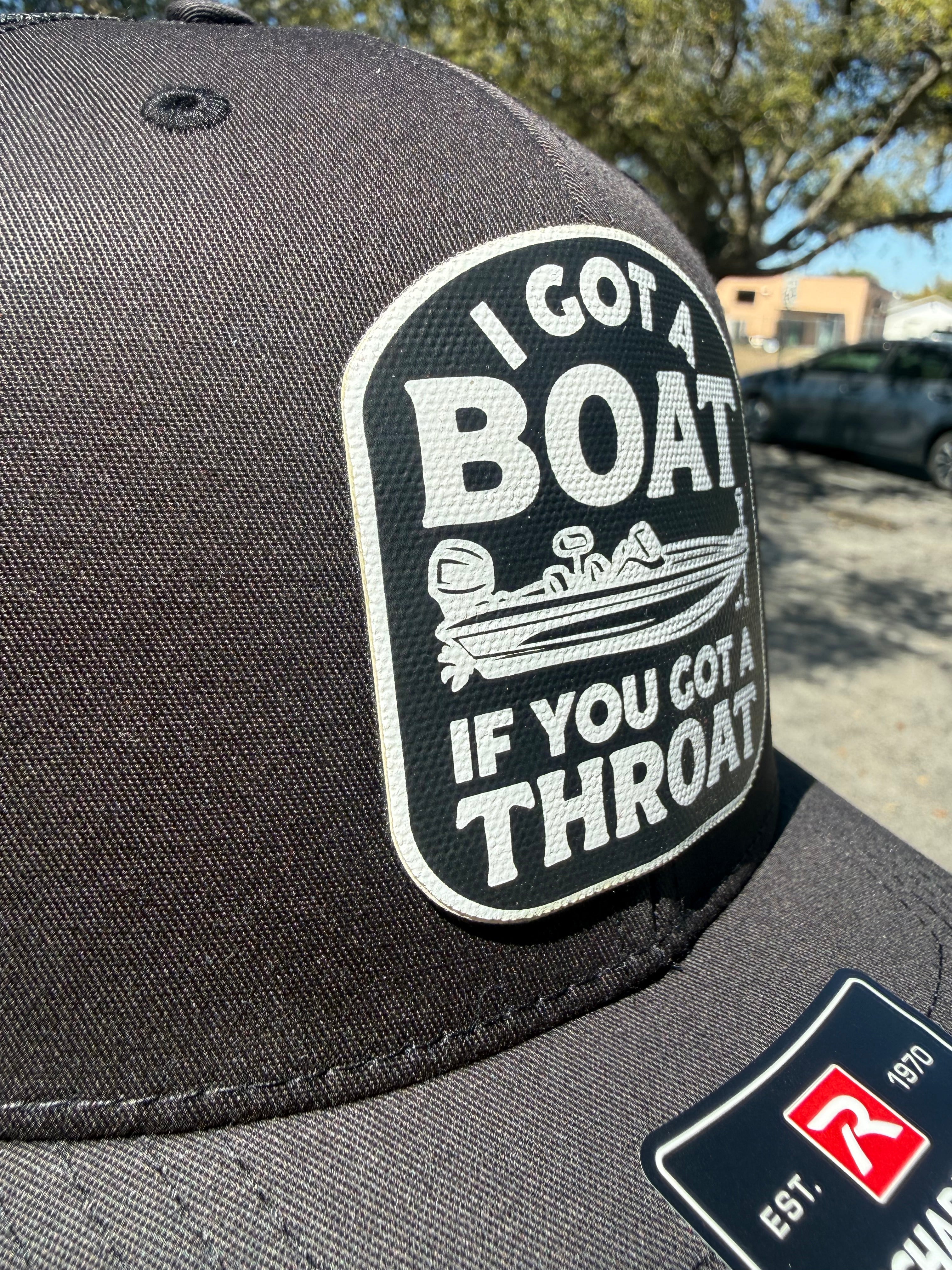 I Got A Boat | Canvas Patch Snapback