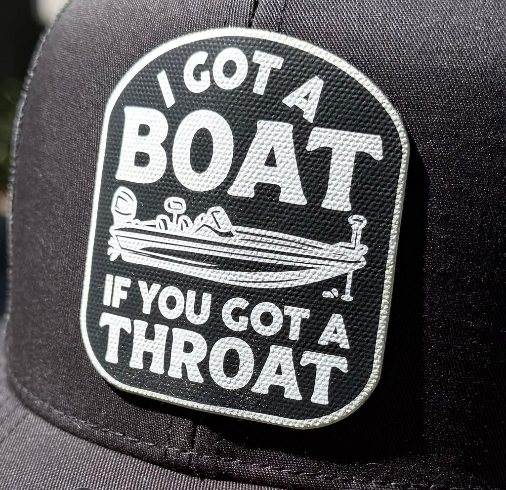 I Got A Boat | Canvas Patch Snapback