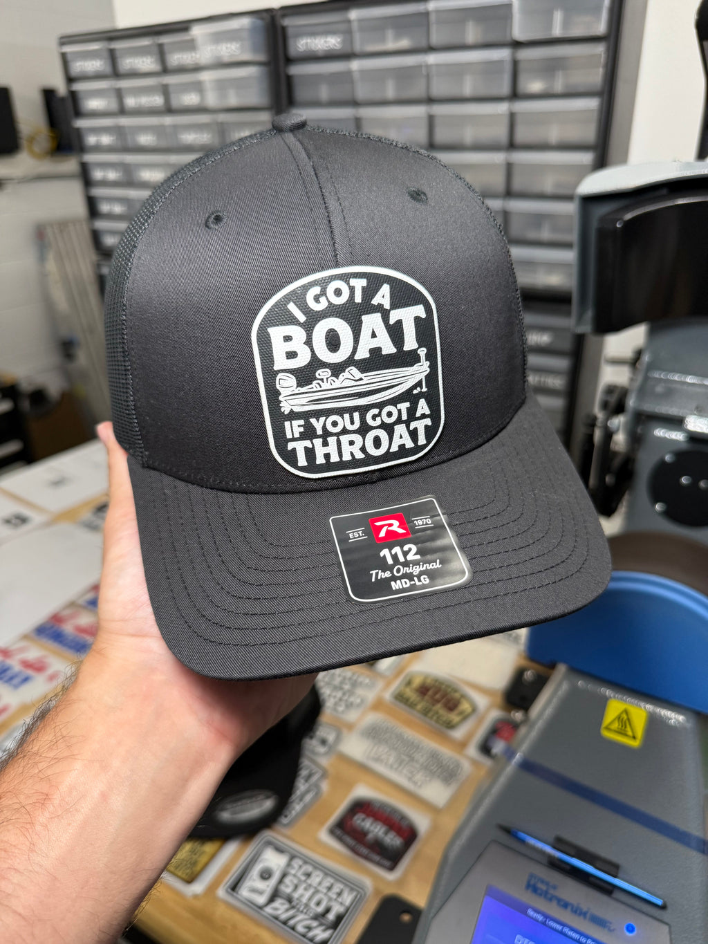 I Got A Boat | Canvas Patch Snapback