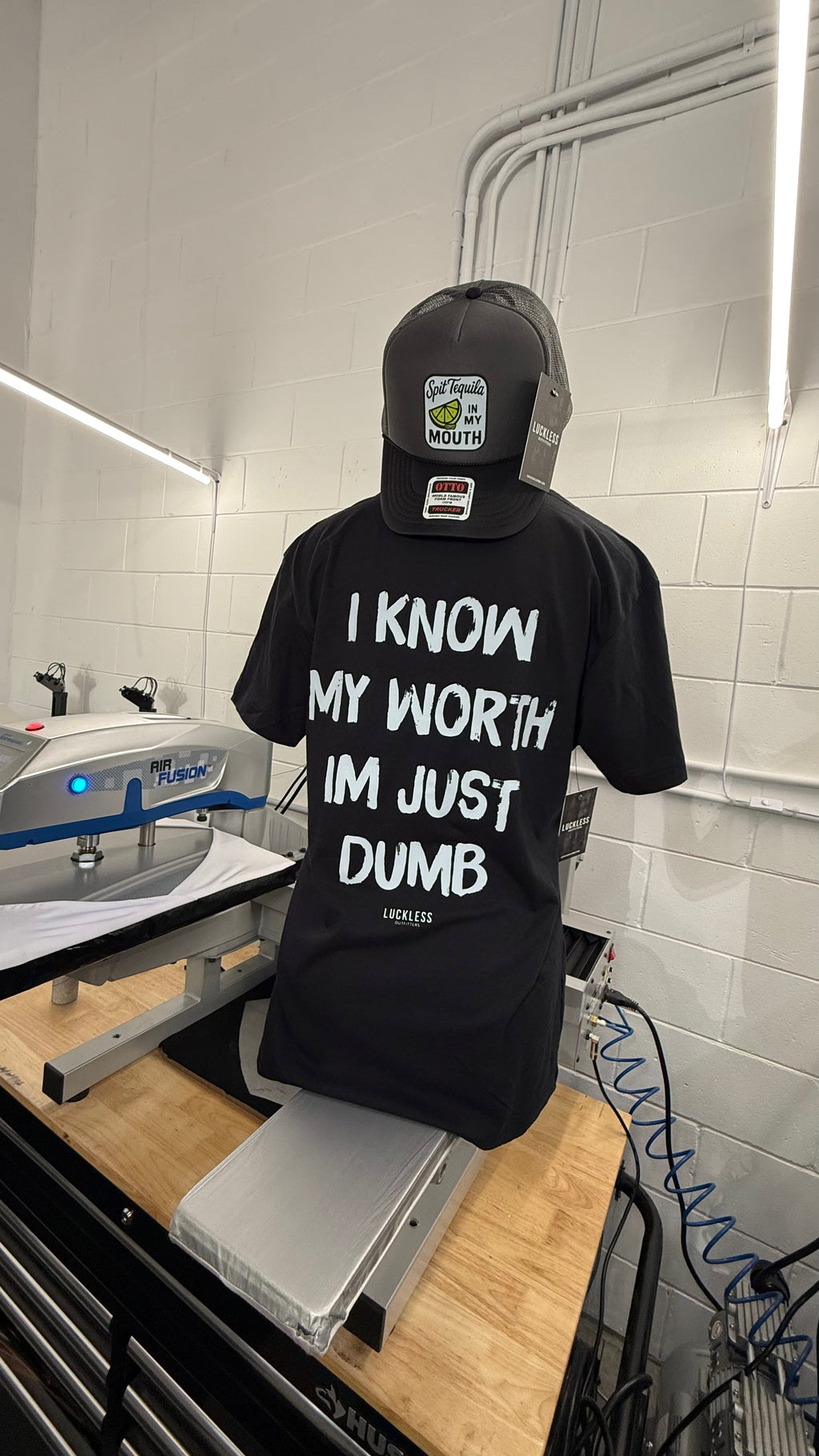 I Know My Worth I'm Just Dumb Tee
