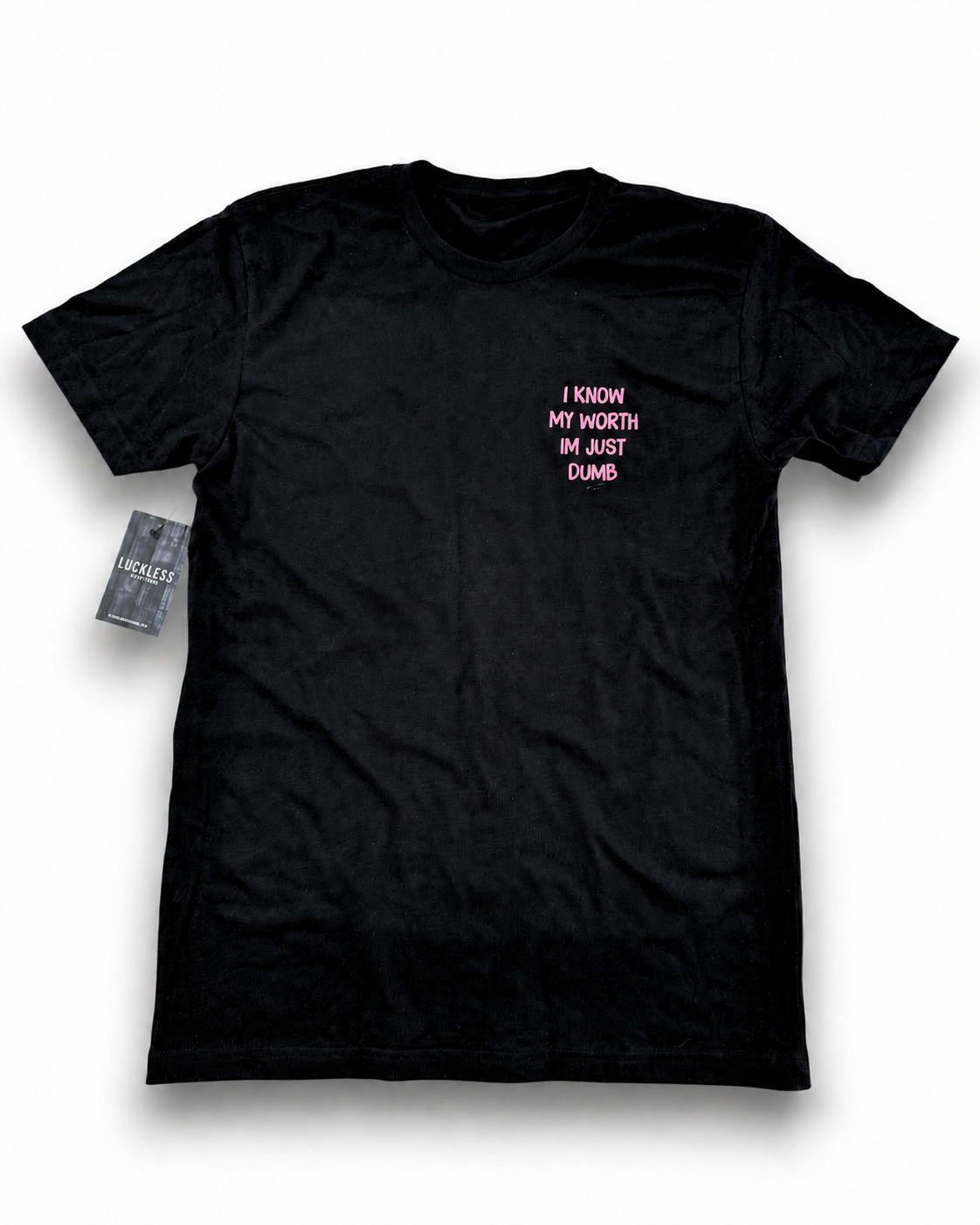 I Know My Worth I'm Just Dumb Tee