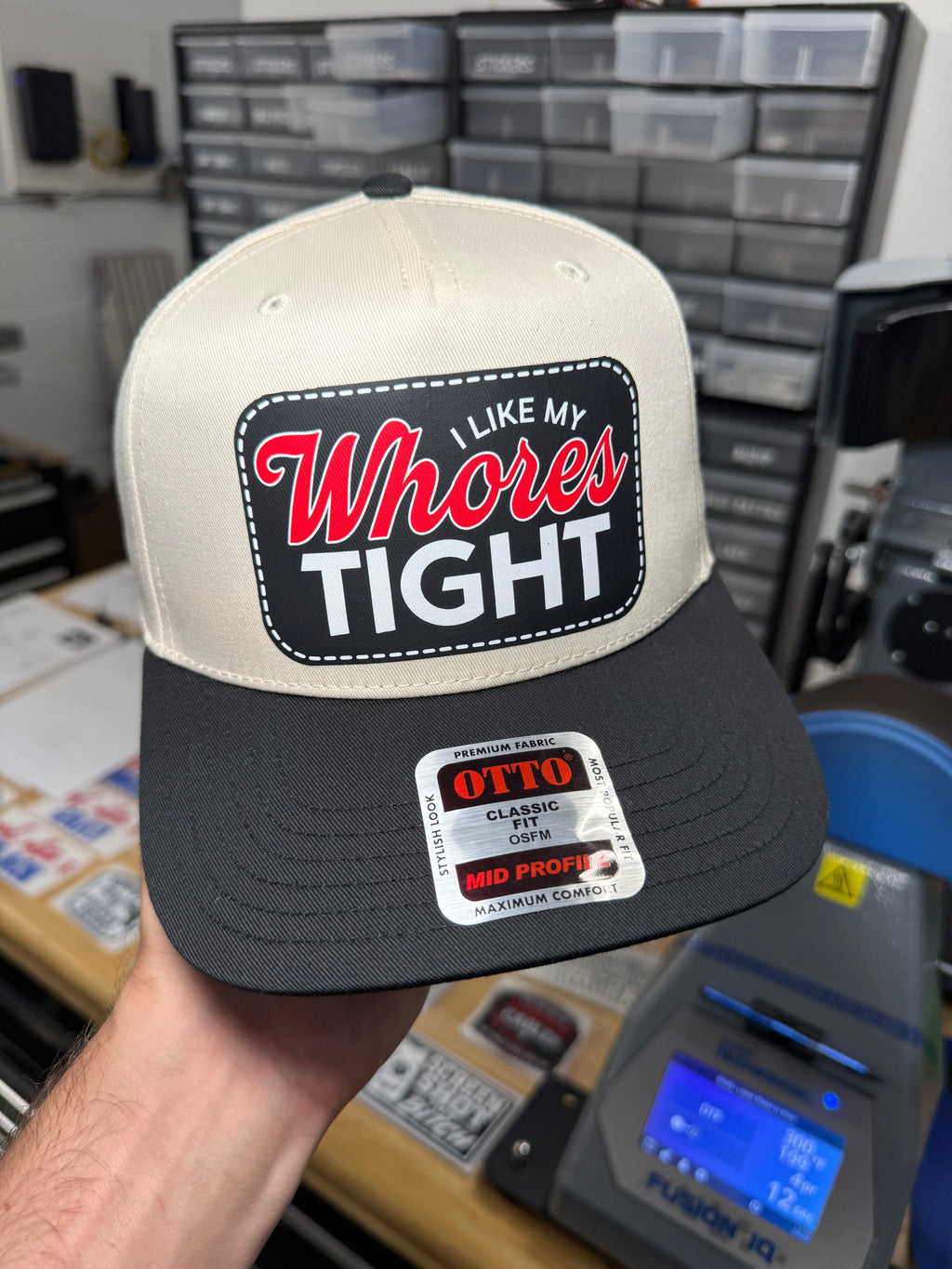 I Like My Whores Tight | Canvas Snapback