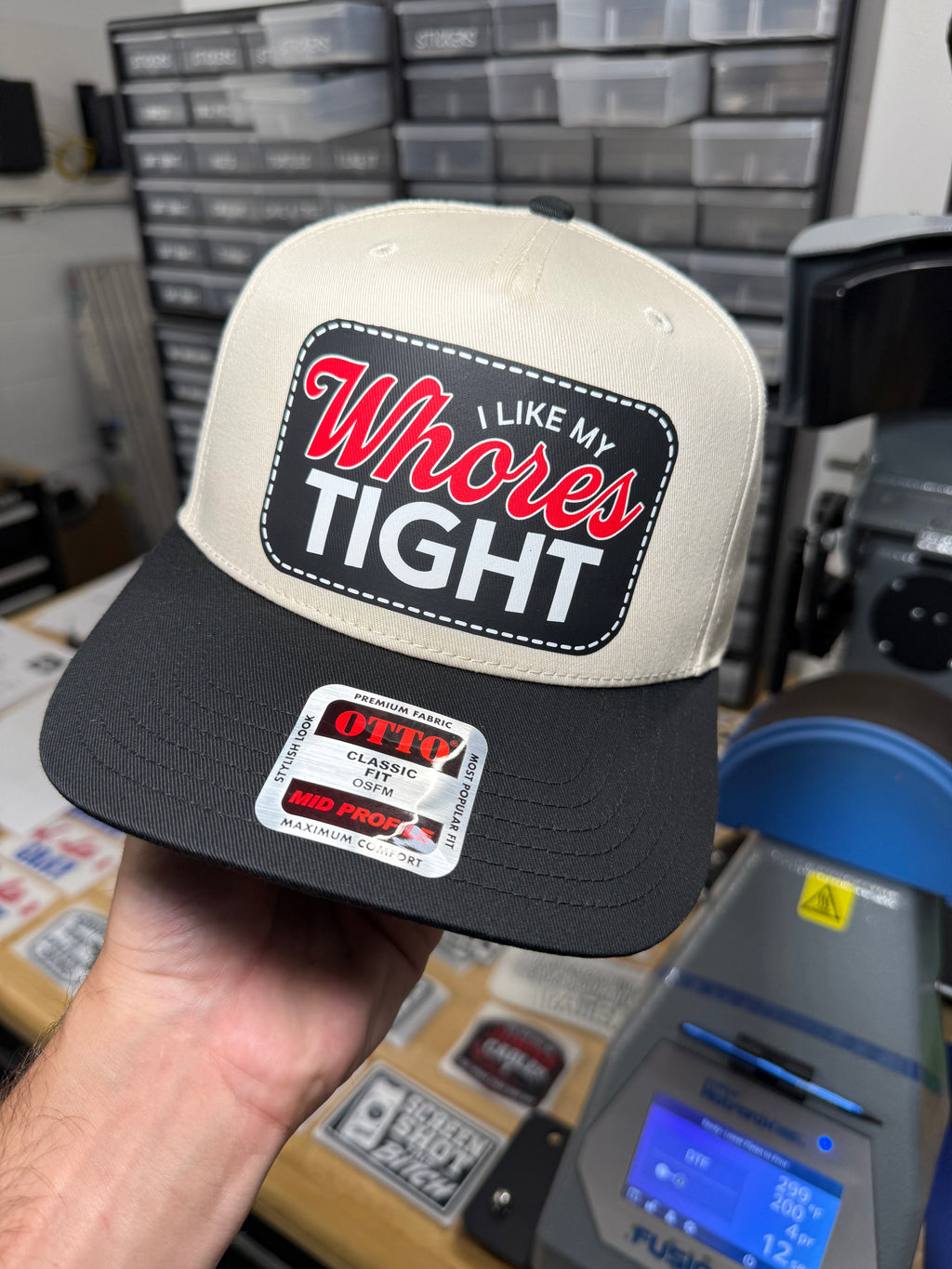 I Like My Whores Tight | Canvas Snapback