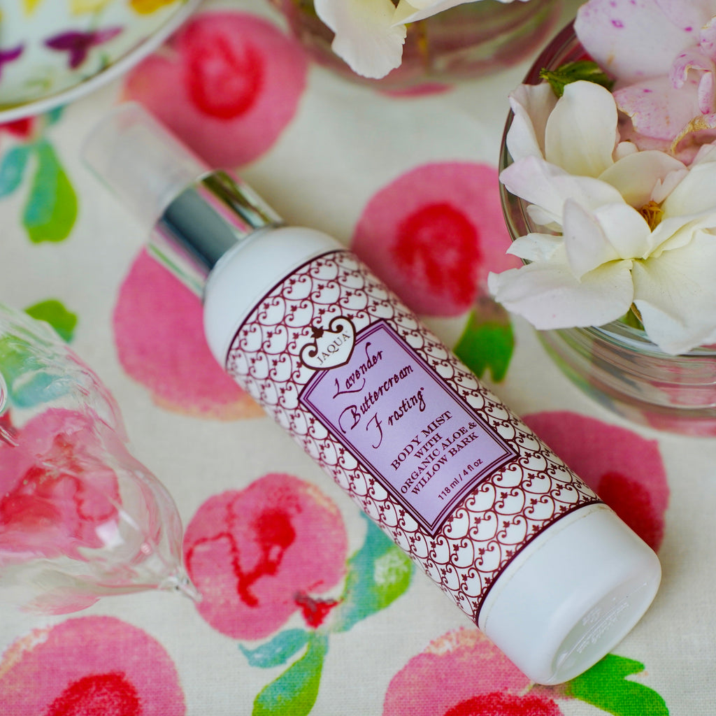 Lavender Buttercream Frosting Hydrating Body Mist with Organic Aloe & Willow Bark