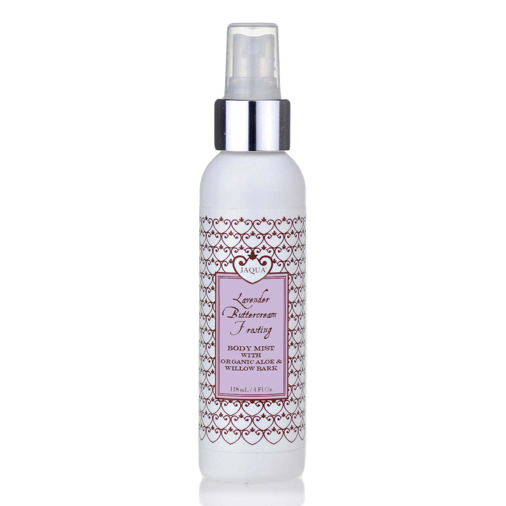 Lavender Buttercream Frosting Hydrating Body Mist with Organic Aloe & Willow Bark
