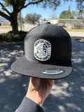 Lines and Dimes Canvas Patch Trucker