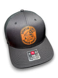 Lines and Dimes | Rawhide Leather Patch Hat Black