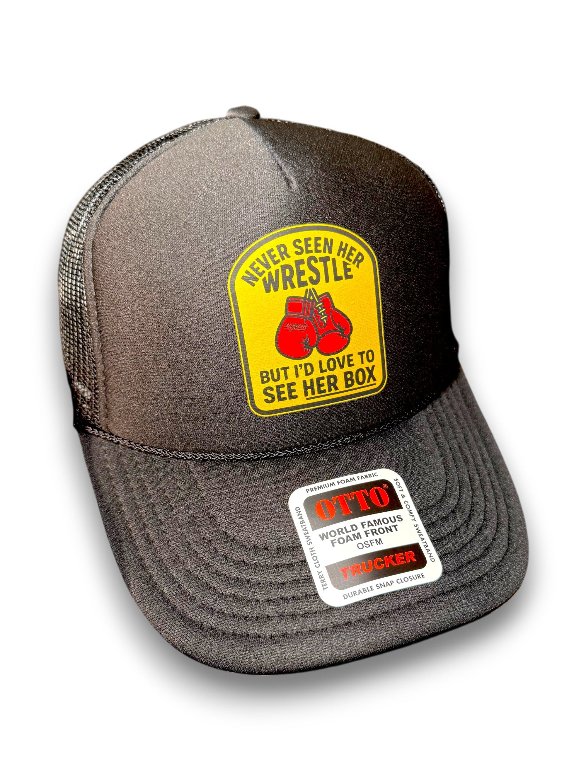 Love to See Her Box Trucker Hat