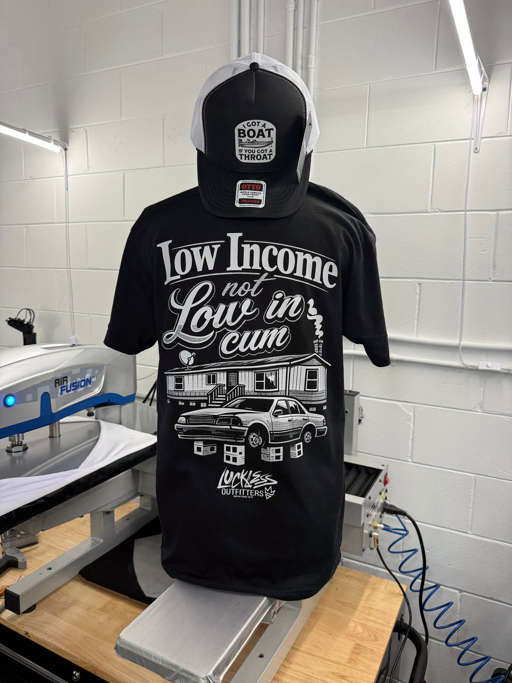 Low Income Not Low In Cum Tee
