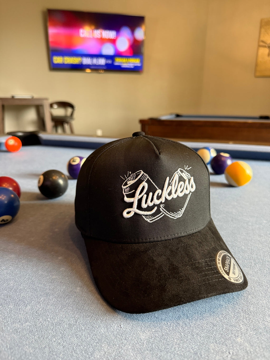Luckless Cheers | Suede Snapback
