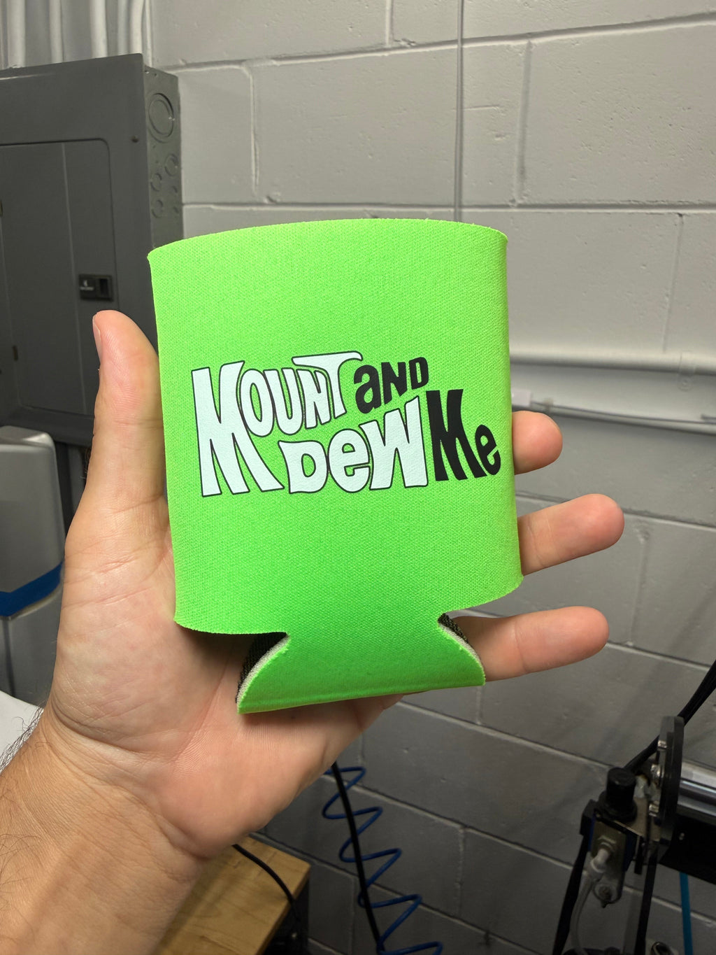 Mount And Dew Me | Koozie