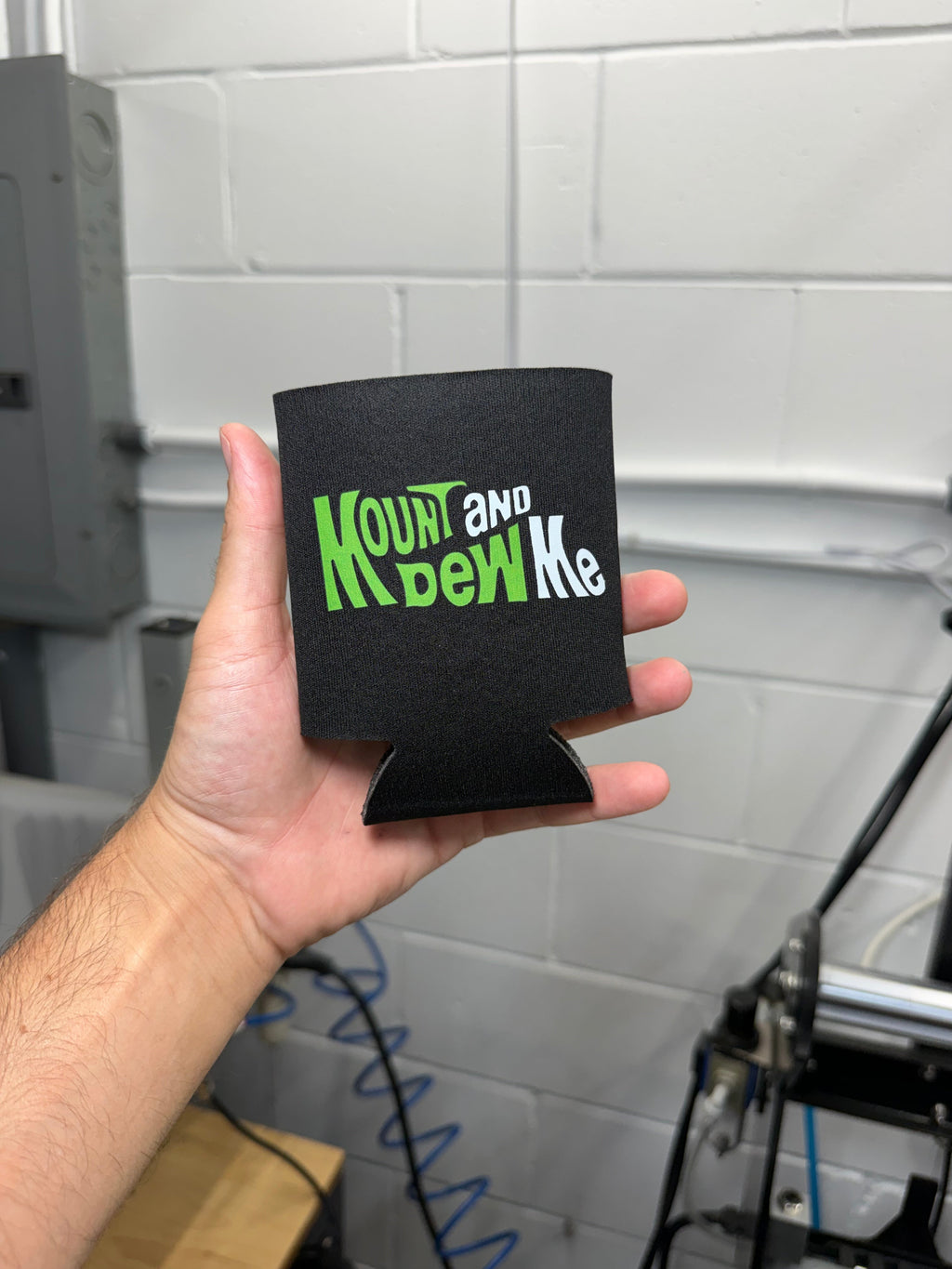 Mount And Dew Me | Koozie