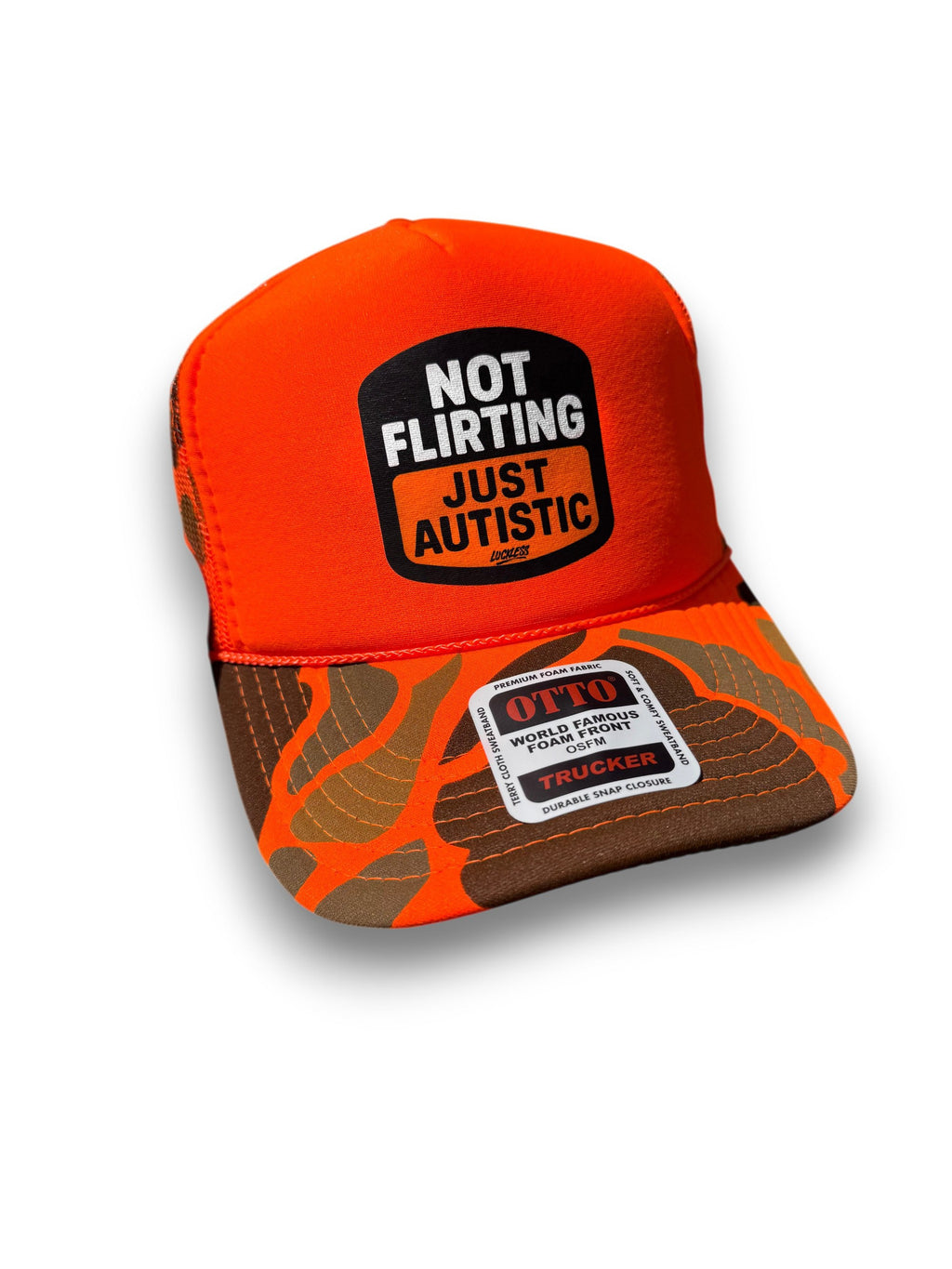 Not Flirting Just Autistic | Trucker Hat