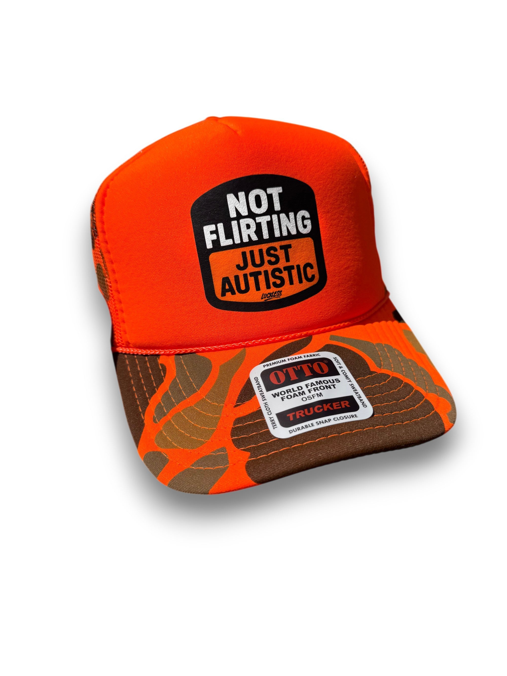 Not Flirting Just Autistic | Trucker Hat